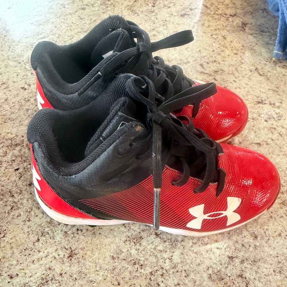 Red & Black Cleats